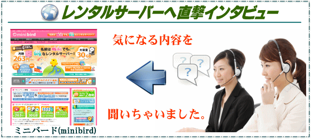 ミニバード(minibird)の直撃インタビュー